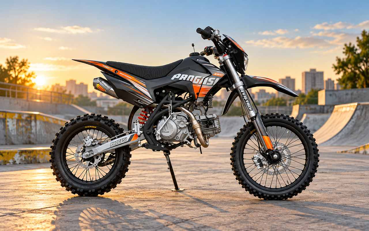 Питбайк PROGASI SMART 190: характеристики и обзор